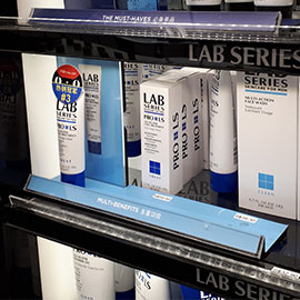 Modular Visual Merchandising Retail Promotion Design for Lab Series